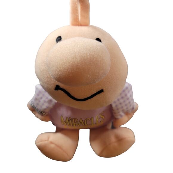 Ziggy Plush Toy Lot Santa “I Love You” & Miracles Purple Shirt 1998 - Picture 2 of 12